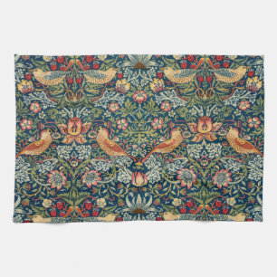 Strawberry Thief by William Morris Tea Towel