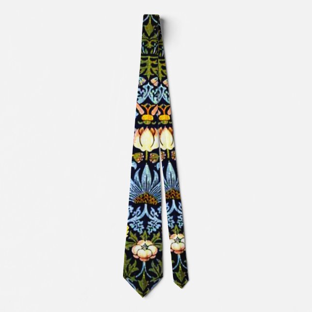 Strawberry Thief by William Morris Tie (Front)