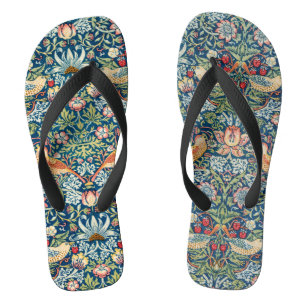 Strawberry thief - Design of William Morris  Jandals