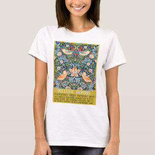 Strawberry thief - Design of William Morris T-Shirt