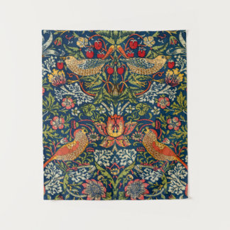 Strawberry Thief, Dots by After William Morris Tapestry