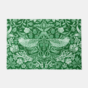 Strawberry Thief Green, William Morris Doormat