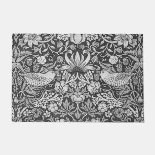 Strawberry Thief Grey, William Morris Doormat