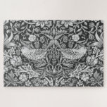 Strawberry Thief Grey, William Morris Jigsaw Puzzle<br><div class="desc">William Morris (24 March 1834 – 3 October 1896) was a British textile designer, poet, novelist, translator, and socialist activist associated with the British Arts and Crafts Movement. He was a major contributor to the revival of traditional British textile arts and methods of production. His literary contributions helped to establish...</div>