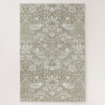 Strawberry Thief Ivory, William Morris Jigsaw Puzzle<br><div class="desc">William Morris (24 March 1834 – 3 October 1896) was a British textile designer, poet, novelist, translator, and socialist activist associated with the British Arts and Crafts Movement. He was a major contributor to the revival of traditional British textile arts and methods of production. His literary contributions helped to establish...</div>
