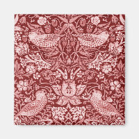 Strawberry Thief Maroon, William Morris