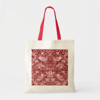 Strawberry Thief Maroon, William Morris