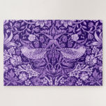 Strawberry Thief Purple, William Morris Jigsaw Puzzle<br><div class="desc">William Morris (24 March 1834 – 3 October 1896) was a British textile designer, poet, novelist, translator, and socialist activist associated with the British Arts and Crafts Movement. He was a major contributor to the revival of traditional British textile arts and methods of production. His literary contributions helped to establish...</div>