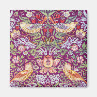 Strawberry Thief Red, William Morris