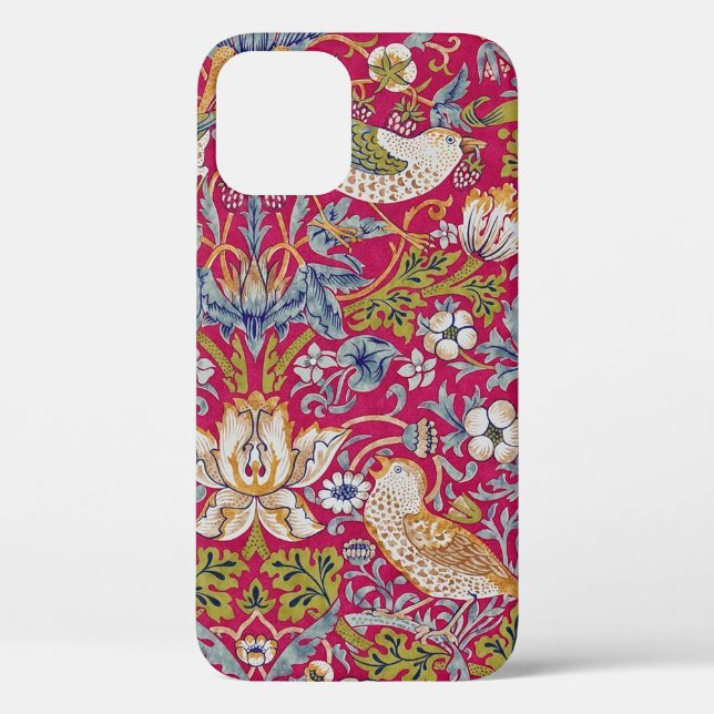 Strawberry Thief, William Morris Case-Mate iPhone Case (Back)