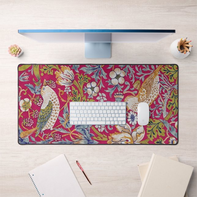 Strawberry Thief, William Morris Desk Mat (Office 1)