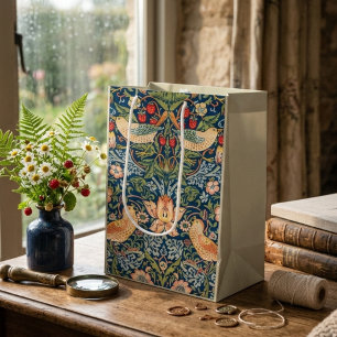 Strawberry Thief William Morris Gift Bag 