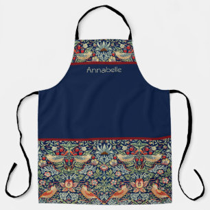 Strawberry Thief William Morris Kitchen Towel Apron