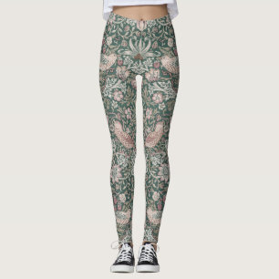 Strawberry Thief, William Morris Leggings