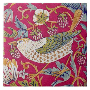 Strawberry Thief, William Morris Tile