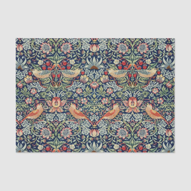 Strawberry Thief William Morris Tissue Paper (Front)
