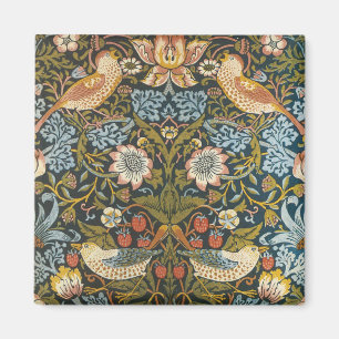 Strawberry Thieves by William Morris, Vintage Art Magnet
