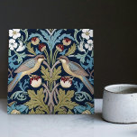 Strawberry Thieves William Morris Art Nouveau Cera Tile<br><div class="desc">Welcome to CreaTile! Here you will find handmade tile designs that I have personally crafted and vintage ceramic and porcelain clay tiles, whether stained or natural. I love to design tile and ceramic products, hoping to give you a way to transform your home into something you enjoy visiting again and...</div>