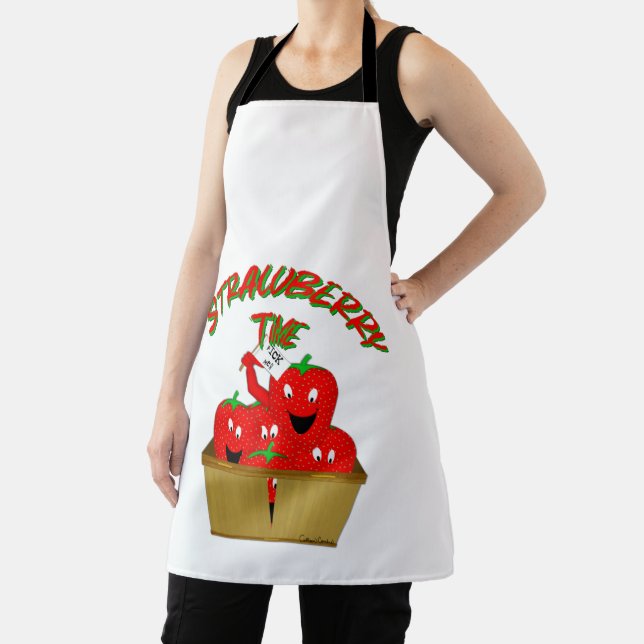 Strawberry Time! Apron (Insitu)