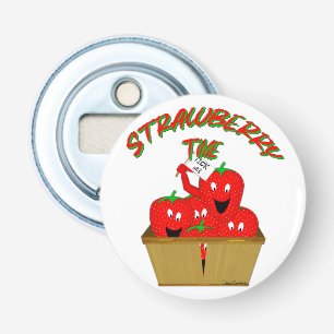 Strawberry Time! Bottle Opener