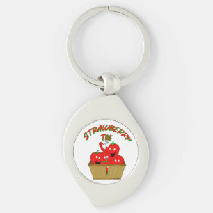 Strawberry Time! Key Ring