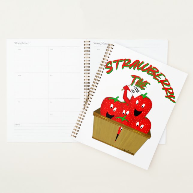 Strawberry Time! Planner (Display)