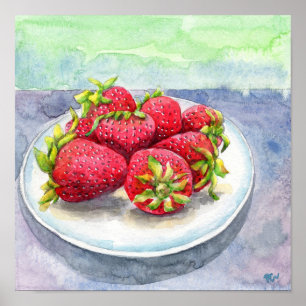 Strawberry Time Poster