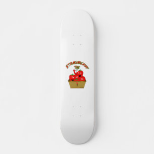 Strawberry Time! Skateboard