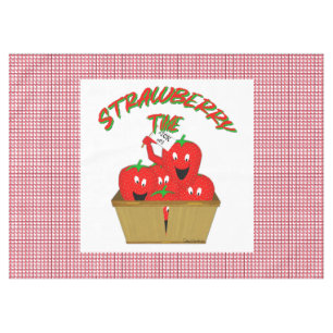 Strawberry Time! Tablecloth