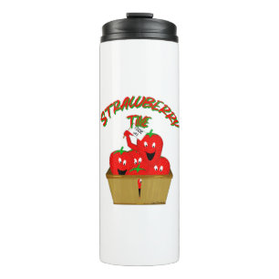 Strawberry Time! Thermal Tumbler