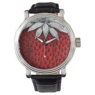 Strawberry Time Watch