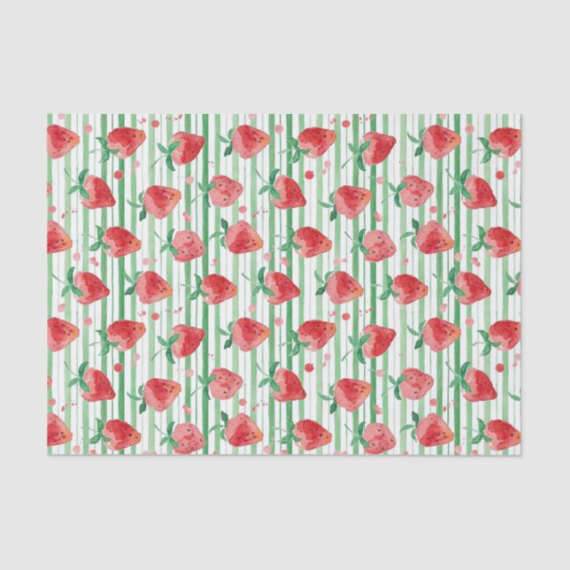 Strawberry Tissue Paper (Front)