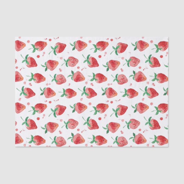 Strawberry Tissue Paper (Front)