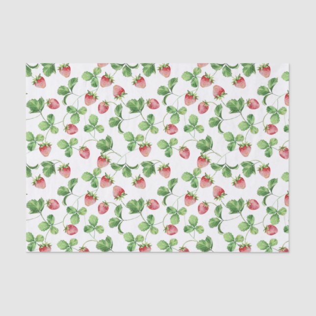 Strawberry Tissue Paper (Front)