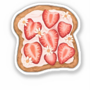 Strawberry Toast Floral