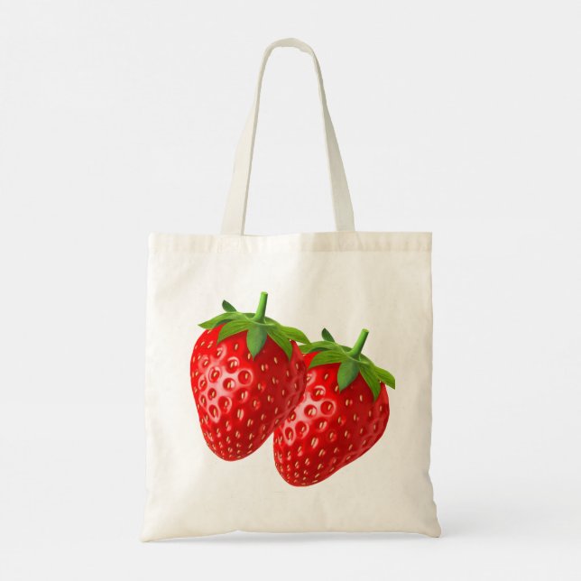 Strawberry Tote Bag (Back)
