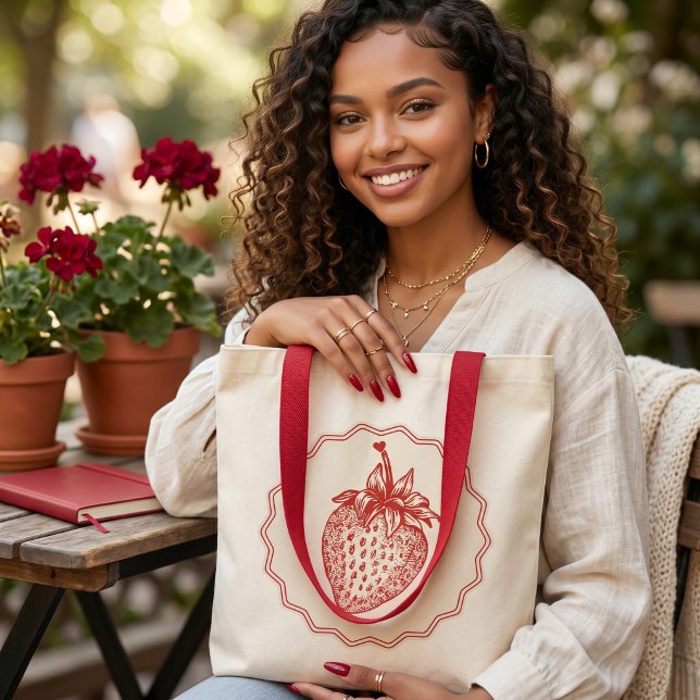 Strawberry Tote Bag (Creator Uploaded)