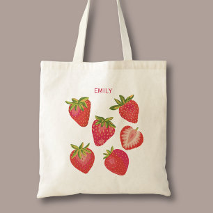 Strawberry Tote Bag