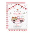 Strawberry Truck Sweet Berry First Birthday