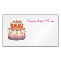 Strawberry two-tier cake