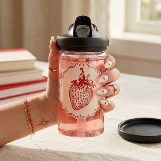 Strawberry Water Bottle (Creator Uploaded)