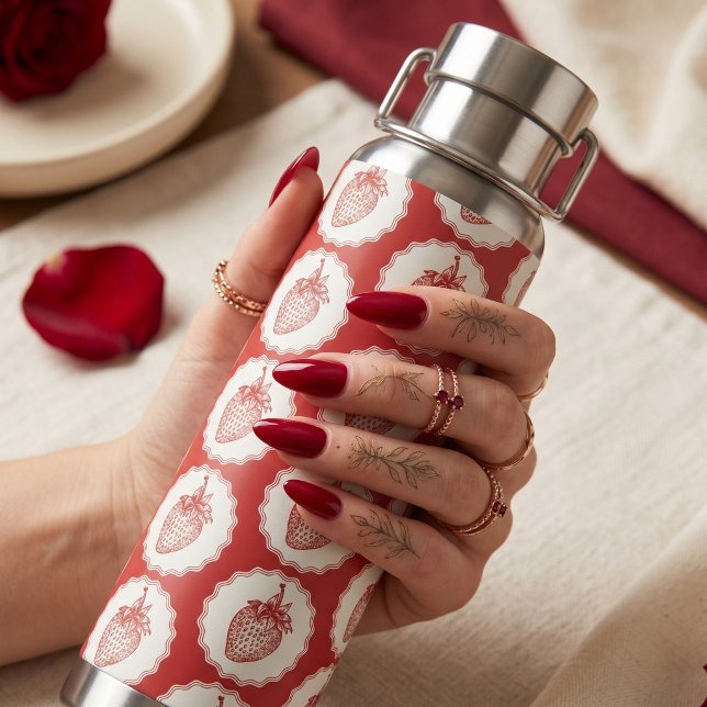 Strawberry Water Bottle (Creator Uploaded)