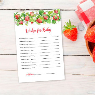 Strawberry Wishes for Baby game