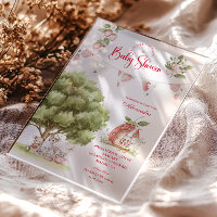 Strawberry Woodland Baby Shower