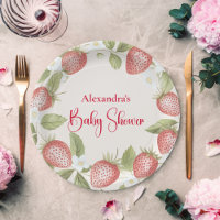 Strawberry Woodland Baby Shower