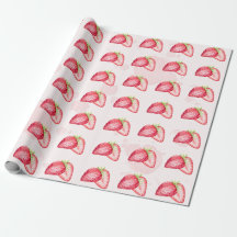 Strawberry Wrapping Paper! Berry Sweet!