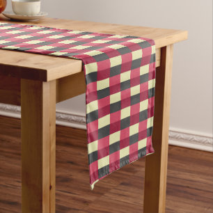 Strawberry yogurt ice cream with choco sprinkles short table runner