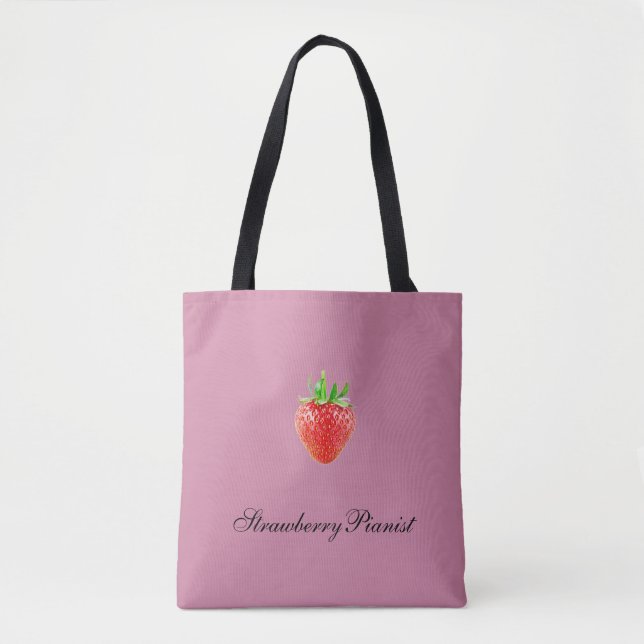 StrawberryPianist Music Bag (Front)