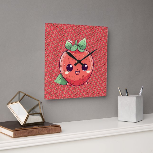 Strawbs Square Wall Clock (Office)
