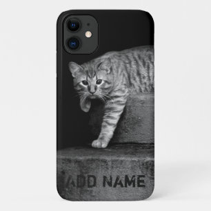 Stray Cat on Stairs - Personalizable Case-Mate iPhone Case
